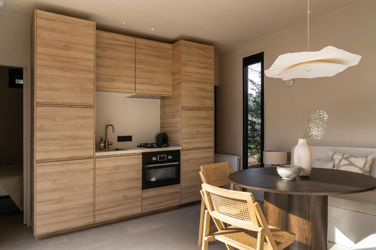 Luxe Tiny House Stec Midden Op De Veluwe In Nunspeet Villa Eksteriør bilde